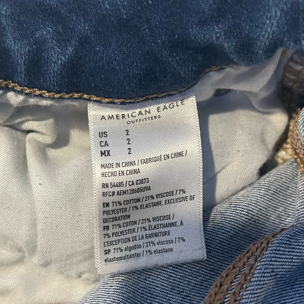 American Eagle shorts. dark wash - Picture 3 of 3